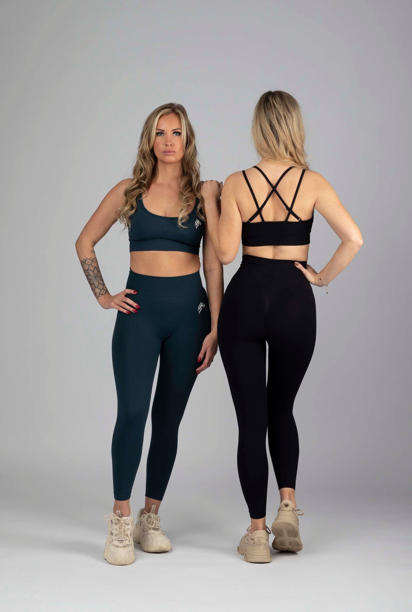 Seamless legging - Steel Blue